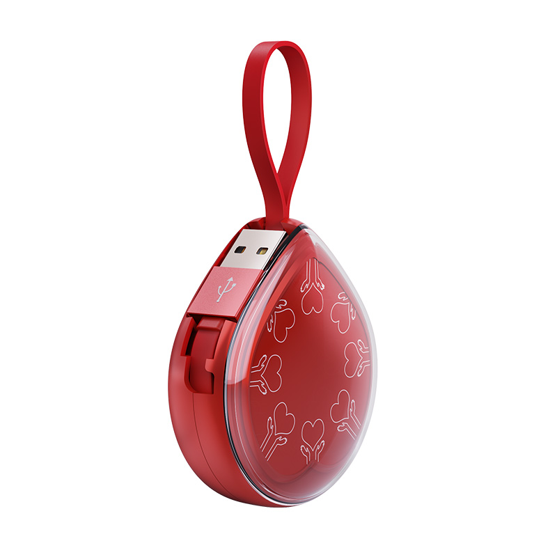 乐默LCB-330水凝快充收纳线红色（单位：条）红色 红色